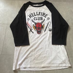 Stranger Things Hellfire club shirt